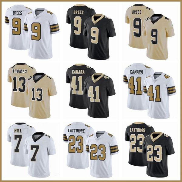 mens 9 drew brees football jersey 41 alvin kamara 13 michael thomas 7 taysom hill 23 marshon lattimore new orleans''saints'&#, Black;red
mens 9 drew brees football jersey 41 alvin kamara 13 michael thomas 7 taysom hill 23 marshon lattimore new orleans''saints'&#, Black;red