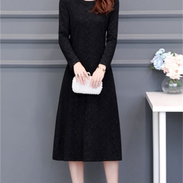 2021 new spring and autumn base for women sleeve dressed in long great h00222, Black;gray
2021 new spring and autumn base for women sleeve dressed in long great h00222, Black;gray