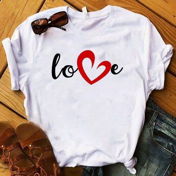 women t shirt love heart printed tshirt women short sleeve o neck loose tee shirt ladies female clothes graphic t shirt, White
women t shirt love heart printed tshirt women short sleeve o neck loose tee shirt ladies female clothes graphic t shirt, White