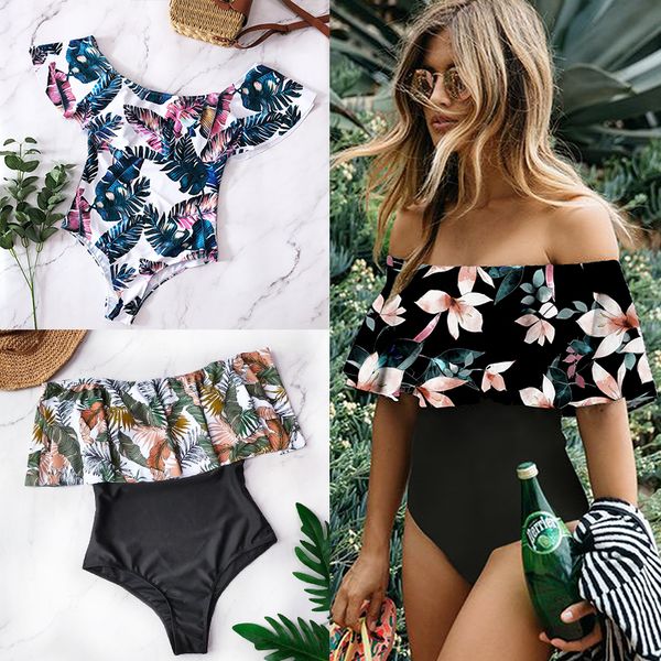 one piece swimsuit classic off shoulder women swimwear ruffle monokini retro black bodysuit vintage bathing suit girls t200708, White;black
one piece swimsuit classic off shoulder women swimwear ruffle monokini retro black bodysuit vintage bathing suit girls t200708, White;black