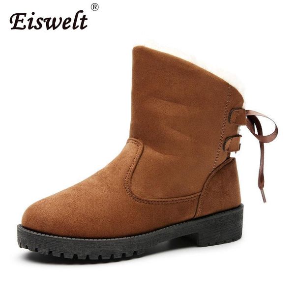 eiswelt women fashion boots large size ladies shoes autumn and winter new female shoes plus velvet thick warm women snow boots, Black
eiswelt women fashion boots large size ladies shoes autumn and winter new female shoes plus velvet thick warm women snow boots, Black