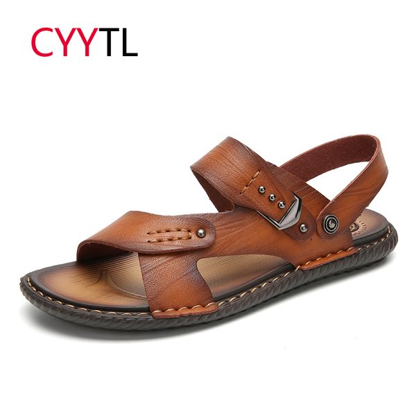 cyytl men sandals 2019 summer flip flops man shoes leather slippers outdoor beach casual male water shoes roman sandalias hombre t200420, Black
cyytl men sandals 2019 summer flip flops man shoes leather slippers outdoor beach casual male water shoes roman sandalias hombre t200420, Black