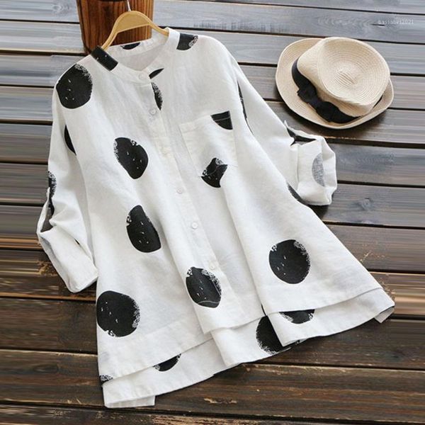 women's blouses & shirts summer dot print blouse women plus size long sleeve women's tunic cotton linen shirt ladies white womens
women's blouses & shirts summer dot print blouse women plus size long sleeve women's tunic cotton linen shirt ladies white womens