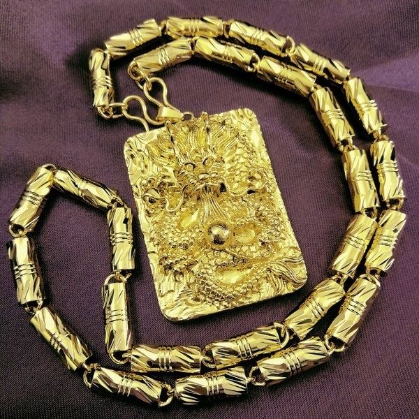 6мм ширина полосы мужчины женщины 18k желтого золота заполненные «китайский long» подвеска цепи ожерелье n420, Silver
6мм ширина полосы мужчины женщины 18k желтого золота заполненные «китайский long» подвеска цепи ожерелье n420, Silver