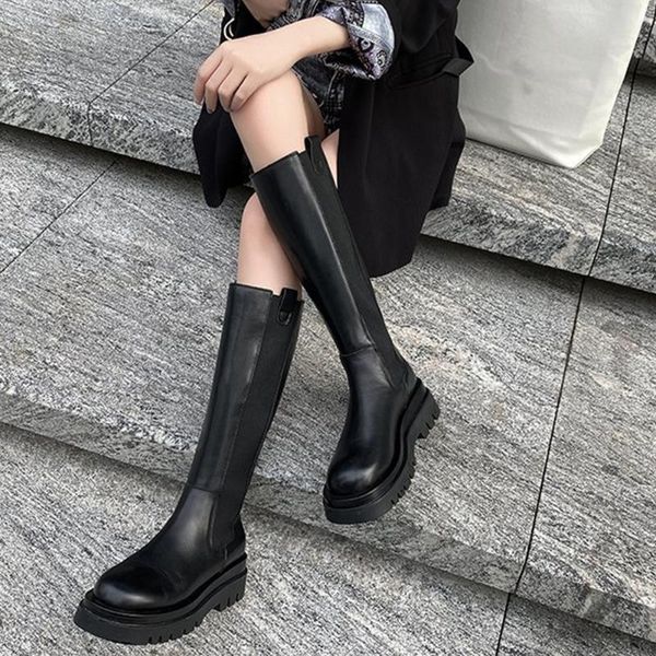 boots brand design luxury ladies chunky heels mid calf punk cool platform motorcycle women autumn winter shoes woman, Black
boots brand design luxury ladies chunky heels mid calf punk cool platform motorcycle women autumn winter shoes woman, Black