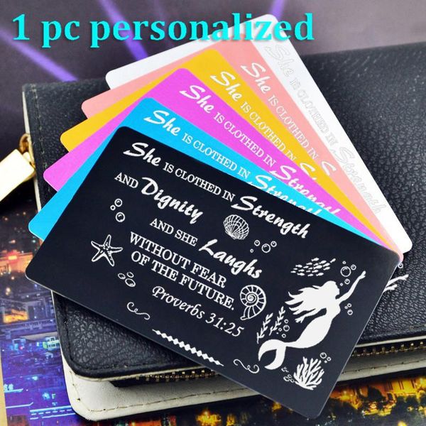 Personalized Metal Wallet Card Insert Custom Laser Engraved Message Card Romantic Gift Family Love Greeting KP046
Personalized Metal Wallet Card Insert Custom Laser Engraved Message Card Romantic Gift Family Love Greeting KP046