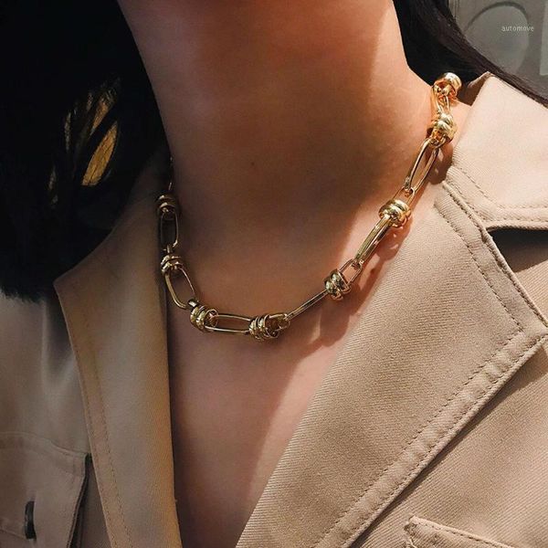 temperament metal hollow necklace geometric simple wild oval chain necklace fashion women's jewelry1, Golden;silver
temperament metal hollow necklace geometric simple wild oval chain necklace fashion women's jewelry1, Golden;silver