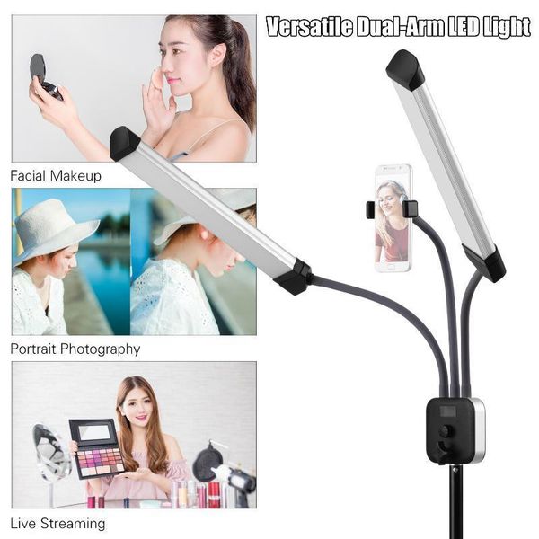 led fill light video light with flexible hose pipes 40w power output stepless dimmable studio lamp kit with remote control1
led fill light video light with flexible hose pipes 40w power output stepless dimmable studio lamp kit with remote control1