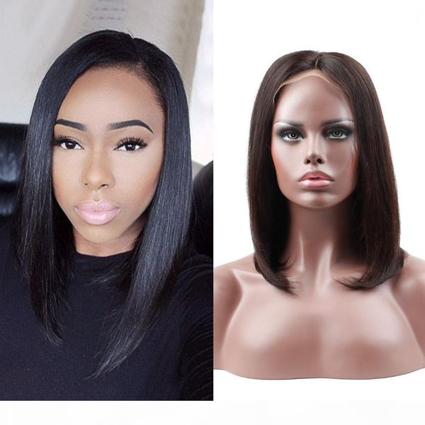 brazilian straight bob wig short human hair wigs for women color 1b non remy hair 8-14 inch ing, Black
brazilian straight bob wig short human hair wigs for women color 1b non remy hair 8-14 inch ing, Black