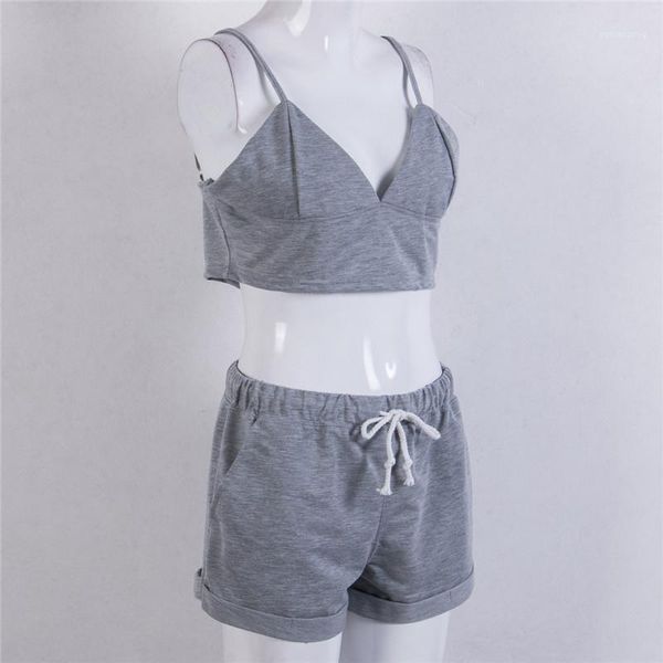 yoga outfits 2021 two pieces set sling crop women bra vest solid gray shorts 2 pcs tracksuits dancing sport suits1, White;red
yoga outfits 2021 two pieces set sling crop women bra vest solid gray shorts 2 pcs tracksuits dancing sport suits1, White;red