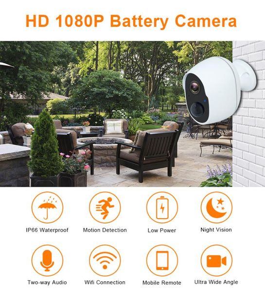 18650mah аккумуляторная батарея облако хранения 1080p беспроводная ip камера видеонаблюдения открытый водонепроницаемая безопасности wifi ка
18650mah аккумуляторная батарея облако хранения 1080p беспроводная ip камера видеонаблюдения открытый водонепроницаемая безопасности wifi ка