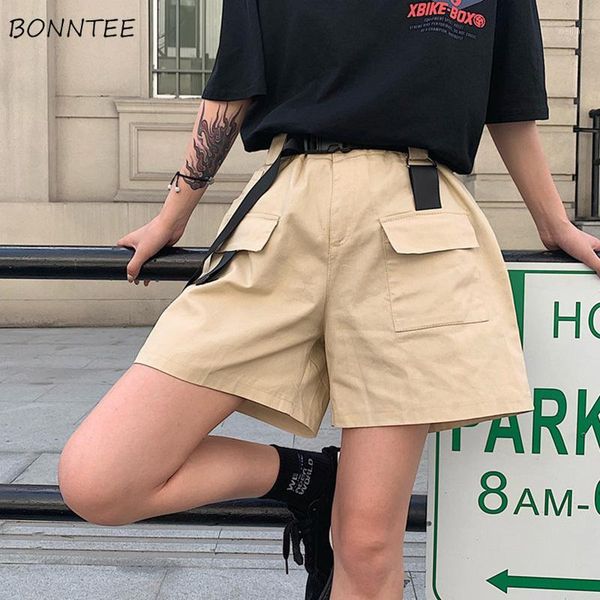 shorts women summer korean style harajuku loose couple street womens solid belt simple bf sports casual retro cargo short trendy1, White;black
shorts women summer korean style harajuku loose couple street womens solid belt simple bf sports casual retro cargo short trendy1, White;black