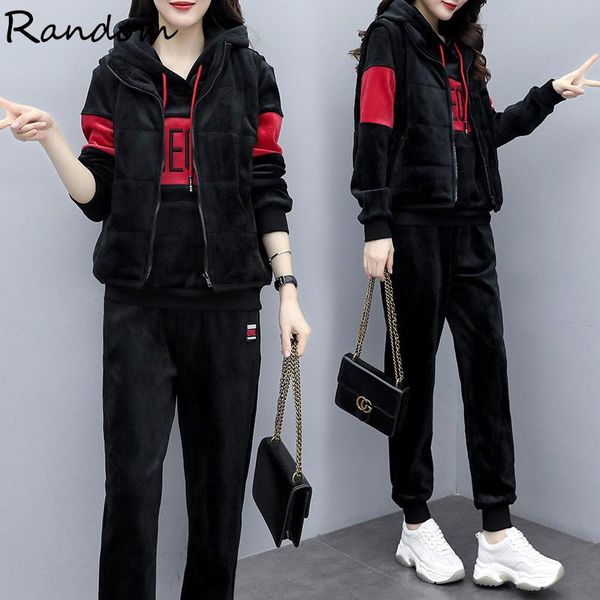2020 winter sport women thicken warm three piece set hooded coats and vest+pants female velvet tracketsuit plus size run clothes, Gray
2020 winter sport women thicken warm three piece set hooded coats and vest+pants female velvet tracketsuit plus size run clothes, Gray