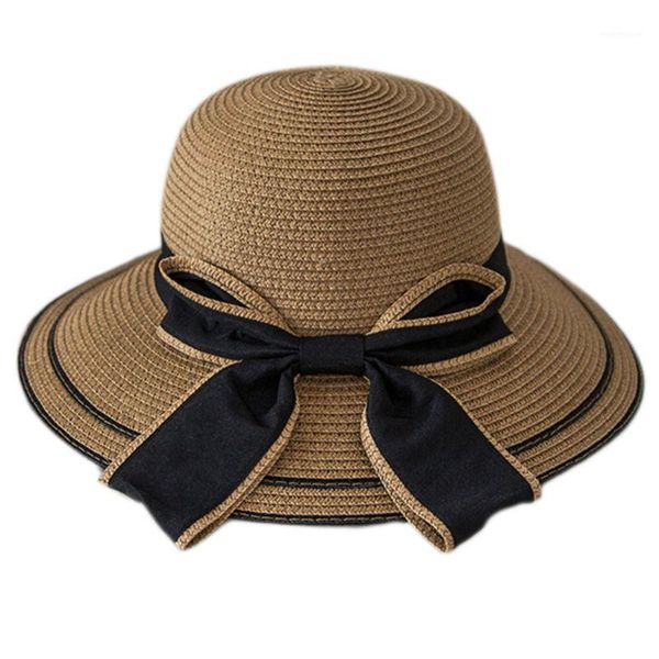 women woven straw beach sun hat big ribbon bowknot wide brim packable bucket cap h7ef1, Blue;gray
women woven straw beach sun hat big ribbon bowknot wide brim packable bucket cap h7ef1, Blue;gray