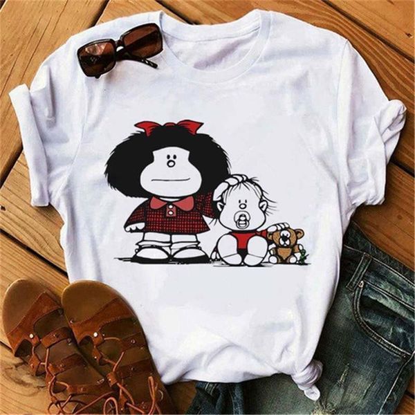 футболка mafalda женщины мода о-шея футболки harajuku мультфильм симпатичные печатающие футболки женщины с коротким рукавом tee curry kawaii, White
футболка mafalda женщины мода о-шея футболки harajuku мультфильм симпатичные печатающие футболки женщины с коротким рукавом tee curry kawaii, White