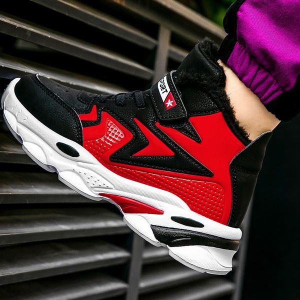 Boys plus velvet shoes 2021 new winter sports shoes children children warm non-slip padded shoes a generation, Black
Boys plus velvet shoes 2021 new winter sports shoes children children warm non-slip padded shoes a generation, Black
