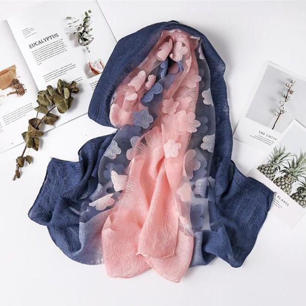 women's plum blossom printed scarf wraps chiffon beach shawls thin soft 2021 scarves, Blue;gray
women's plum blossom printed scarf wraps chiffon beach shawls thin soft 2021 scarves, Blue;gray
