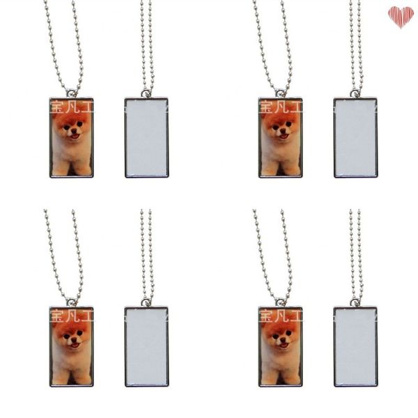sublimation blanks pendant double sided printable drawing necklace rectangular metal chain female male accessory classic gift 3 33bf n2, Black
sublimation blanks pendant double sided printable drawing necklace rectangular metal chain female male accessory classic gift 3 33bf n2, Black