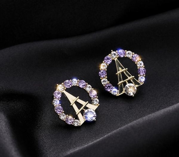 2020 the new art tower designed with circle earrings, delicate and small, versatile cyan full of diamond earrings 245, Golden;silver
2020 the new art tower designed with circle earrings, delicate and small, versatile cyan full of diamond earrings 245, Golden;silver