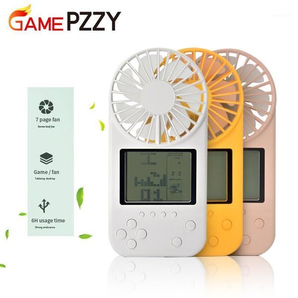 mini portable fan game console handheld vidoe game console built-in fun games available in three colors1
mini portable fan game console handheld vidoe game console built-in fun games available in three colors1