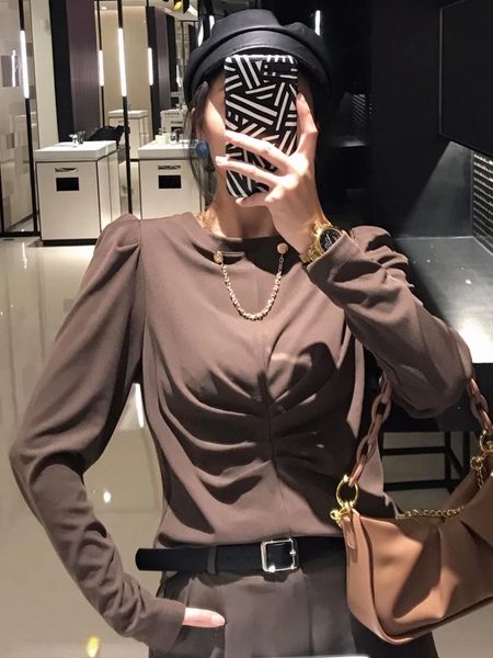 09xqh 2020 осени круглого shirtshirt shirtnew хан длинного рукав рубашка дно женщины универсального тонкий темперамент топ вырез простого fe, White
09xqh 2020 осени круглого shirtshirt shirtnew хан длинного рукав рубашка дно женщины универсального тонкий темперамент топ вырез простого fe, White