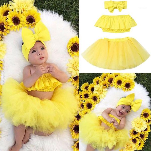 clothing sets princess summer kids baby girl clothes ruffle strapless crop +tulle skirt ball gown+headband 3pcs outfits 0-24m1, White
clothing sets princess summer kids baby girl clothes ruffle strapless crop +tulle skirt ball gown+headband 3pcs outfits 0-24m1, White