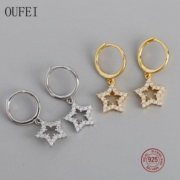 oufei 925 sterling silver earrings for women fashion star drop earrings pentagon fine charm crystal 2020 new jewelry
oufei 925 sterling silver earrings for women fashion star drop earrings pentagon fine charm crystal 2020 new jewelry