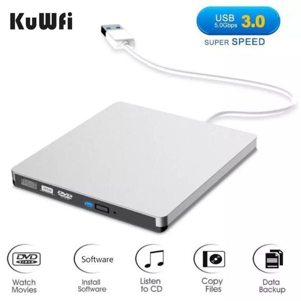 kuwfi external usb 3.0 dvd burner writer recorder dvd rw optical drive cd/dvd rom player mac os windows xp/7/8/101
kuwfi external usb 3.0 dvd burner writer recorder dvd rw optical drive cd/dvd rom player mac os windows xp/7/8/101