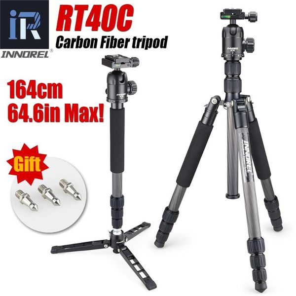 tripods rt40c professional carbon fiber tripod for digital dslr camera light weight stand tripe tripode 164cm max
tripods rt40c professional carbon fiber tripod for digital dslr camera light weight stand tripe tripode 164cm max