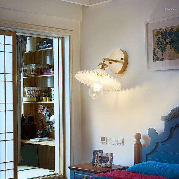 nordic ins wind retro glass aisle lamp bedside wall lamp bathroom mirror mirror headlights bathroom brass wall1
nordic ins wind retro glass aisle lamp bedside wall lamp bathroom mirror mirror headlights bathroom brass wall1