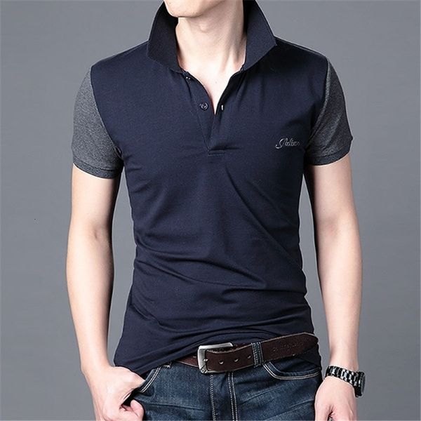 fashion men's summer casual cotton stand collar short sleeve slim fit t-shirt button polo shirt, White;black
fashion men's summer casual cotton stand collar short sleeve slim fit t-shirt button polo shirt, White;black