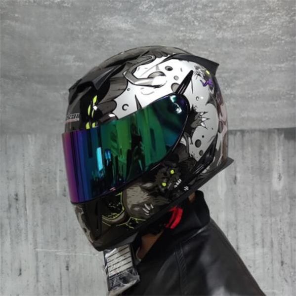 jiekai motorcycle helmet male personality cool full face helmet cover four seasons summer general safety motorcycle offroad helmet
jiekai motorcycle helmet male personality cool full face helmet cover four seasons summer general safety motorcycle offroad helmet