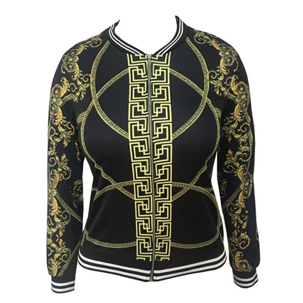 return women jacket digital positioning printed long- sleeve thin jacket 1014, Black;brown
return women jacket digital positioning printed long- sleeve thin jacket 1014, Black;brown