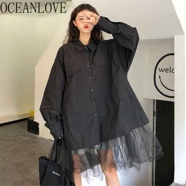 oceanlove harajuku black streetwear women and blouses mesh patchwork gothic blusas spring long ropa mujer fashion 160161, White
oceanlove harajuku black streetwear women and blouses mesh patchwork gothic blusas spring long ropa mujer fashion 160161, White