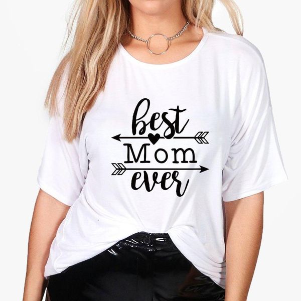 mom ever arrow letter print women t shirt short sleeve mother's t-shirts simple casual loose streetwear tees lady, White
mom ever arrow letter print women t shirt short sleeve mother's t-shirts simple casual loose streetwear tees lady, White