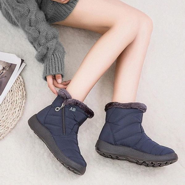 warm plush waterproof woman snow boots women plus size 43 non slip platform ankle boots winter cotton padded shoes botas mujer #hc60, Black
warm plush waterproof woman snow boots women plus size 43 non slip platform ankle boots winter cotton padded shoes botas mujer #hc60, Black