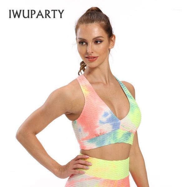 iwuparty tie dye yoga bra with padded spandex fitness crop fashion jacquard brassiere gym sports bra women activewear1, White;black
iwuparty tie dye yoga bra with padded spandex fitness crop fashion jacquard brassiere gym sports bra women activewear1, White;black