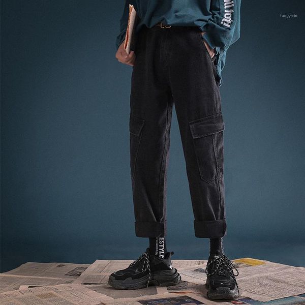 wholesale 2020 fashion denim jeans men women brand straight loose tooling ankle length pants students korean wild casual jeans1, Blue
wholesale 2020 fashion denim jeans men women brand straight loose tooling ankle length pants students korean wild casual jeans1, Blue