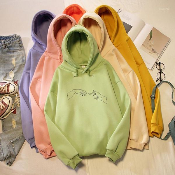 women's hoodies & sweatshirts aesthetic graphic print line hands streetwear hoody women large size hoodie hipster loose oversize1, Black
women's hoodies & sweatshirts aesthetic graphic print line hands streetwear hoody women large size hoodie hipster loose oversize1, Black