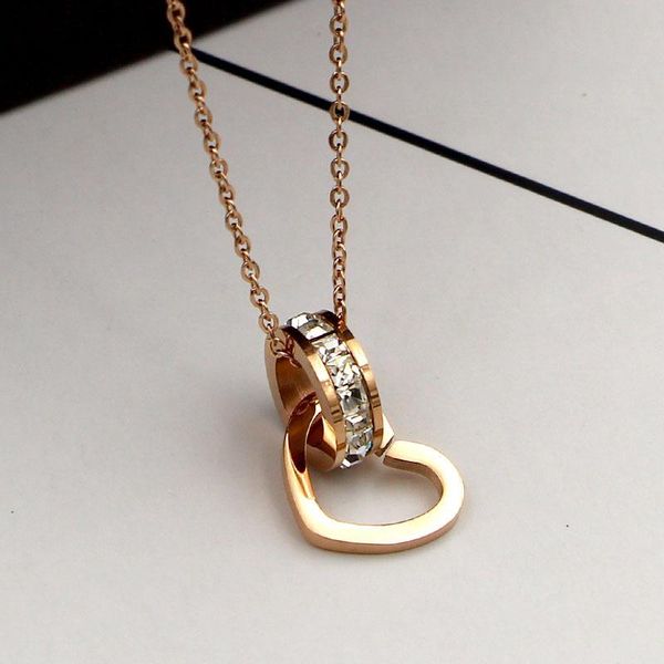pendant necklaces heart zircon necklace, titanium steel, women's, valentine's day gifts, fashion jewelry accessories wholesale,ka5, Silver
pendant necklaces heart zircon necklace, titanium steel, women's, valentine's day gifts, fashion jewelry accessories wholesale,ka5, Silver