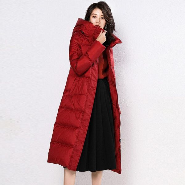winter jacket women long parka thick duck down coat 2021 solid hooded warm parkas winter coat women snow waterproof outwear, Black
winter jacket women long parka thick duck down coat 2021 solid hooded warm parkas winter coat women snow waterproof outwear, Black