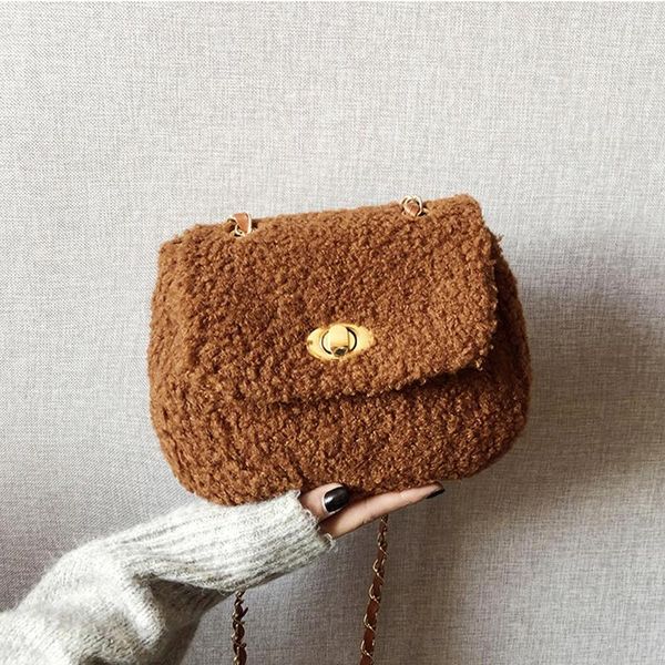shoulder bags women soft lambswool crossbody bag winter chains messenger small flap handbag trendy lady square sac
shoulder bags women soft lambswool crossbody bag winter chains messenger small flap handbag trendy lady square sac