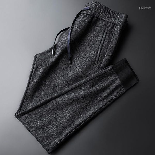 wool mens luxury elastic waist casual sport man pants autumn and winter slim fit light gray male trousers1, Black
wool mens luxury elastic waist casual sport man pants autumn and winter slim fit light gray male trousers1, Black