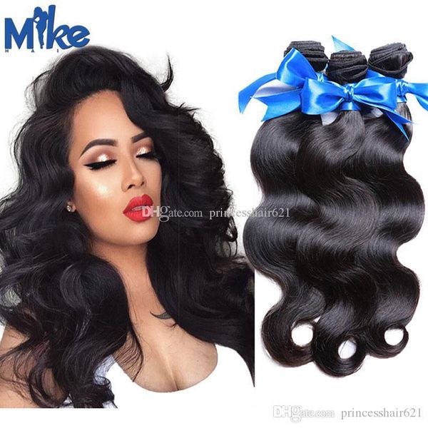 mikehair human hair wholesale 3 bundles brazilian hair body wave malaysian indian fashion style peruvian hair bundles for women, Black
mikehair human hair wholesale 3 bundles brazilian hair body wave malaysian indian fashion style peruvian hair bundles for women, Black