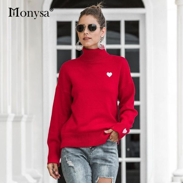 women's sweaters turtleneck women autumn and winter 2021 long sleeve love print knitted sweater ladies pullover casual red pink blue1, White;black
women's sweaters turtleneck women autumn and winter 2021 long sleeve love print knitted sweater ladies pullover casual red pink blue1, White;black