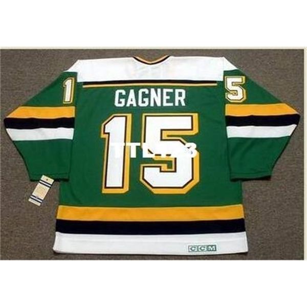 121 #15 dave gagner minnesota north stars 1989 ccm vintage hockey jersey or custom any name or number retro jersey, Black
121 #15 dave gagner minnesota north stars 1989 ccm vintage hockey jersey or custom any name or number retro jersey, Black