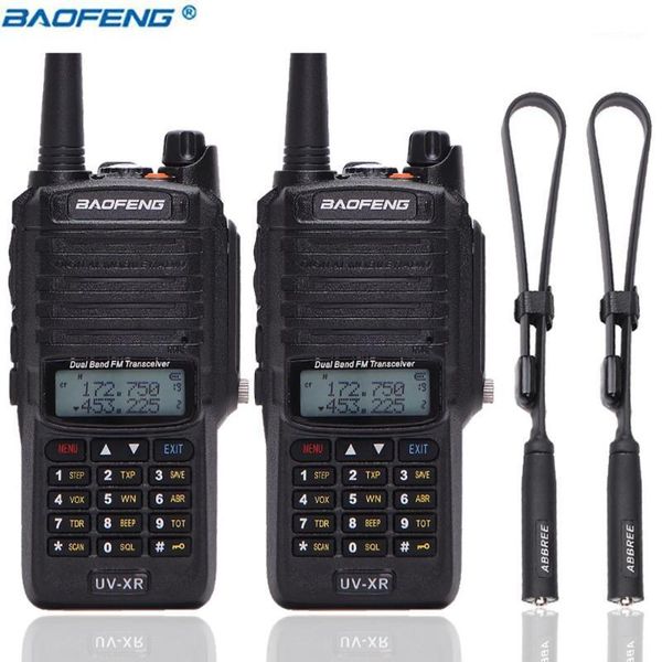 walkie talkie 2 pcs baofeng uv-xr 10w high power 4800mah waterproof dual band portable two way radio add tactical antenna1
walkie talkie 2 pcs baofeng uv-xr 10w high power 4800mah waterproof dual band portable two way radio add tactical antenna1
