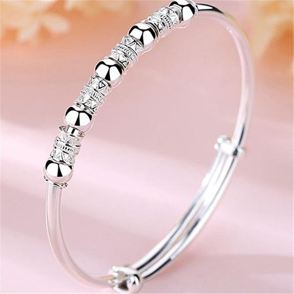 new products creative bamboo pipe lucky beads bracelet cylinder bohemian bracelet simple, Silver
new products creative bamboo pipe lucky beads bracelet cylinder bohemian bracelet simple, Silver