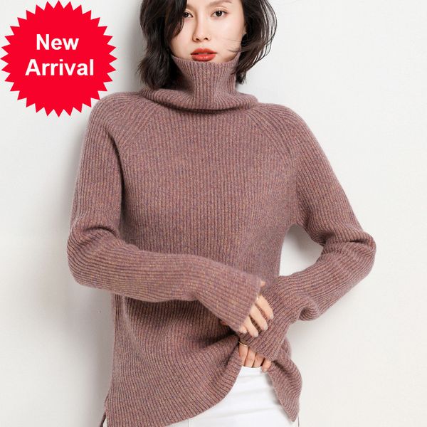 2021 new 100% wool shiner yarn turtleneck sweater warm thick ribs raglan pullover female shirt base winter need bb8d, White;black
2021 new 100% wool shiner yarn turtleneck sweater warm thick ribs raglan pullover female shirt base winter need bb8d, White;black