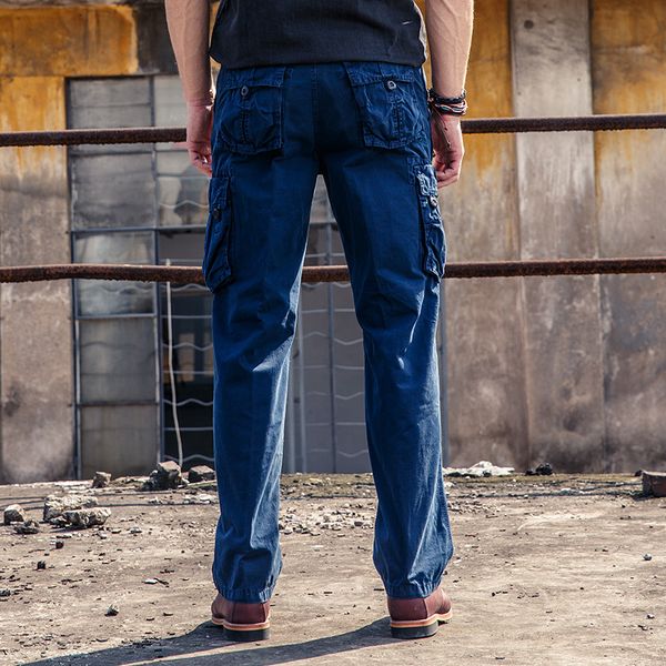 2021 new multi pocket of dark grey men cargo pants straight-line military casual-style male cotton size material 29-40 ackw, Black
2021 new multi pocket of dark grey men cargo pants straight-line military casual-style male cotton size material 29-40 ackw, Black